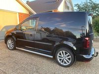 Begagnad VW Caddy 102 HK (75 kW) 2016 Svart metalic Minibuss