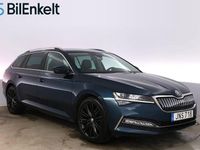 Begagnad Skoda Superb Business Line 218 HK (160 kW) 2021 Blå Kombi