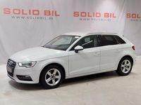 Begagnad Audi A3 Ambition 110 HK (80 kW) 2015 Glacier white metallic
