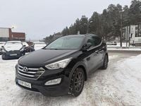Begagnad Hyundai Santa Fe Premium 197 HK (144 kW) 2015 Svart SUV