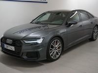Begagnad Audi A6 S-Line 367 HK (269 kW) 2022 Daytonagrå pärleffekt Sedan