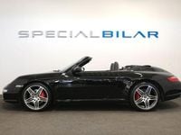 Begagnad Porsche 911 Carrera S Cabriolet Sport 355 HK (261 kW) 2007 Svart Cab