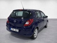 Begagnad Opel Corsa 90 HK (66 kW) 2009 Blå Halvkombi