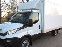 begagnad Iveco Daily 35-140 Automat Påbyggt Skåp med Sidodörr & Lift 2019, Transportbil