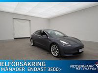 Begagnad Tesla Model 3 Long Range AWD 366 kW (498 HK) 2020 Grå Sedan