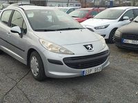 Begagnad Peugeot 207 89 HK (65 kW) 2007 Ljusgrå (grå) Halvkombi