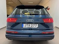 Begagnad Audi Q7 S-Line 272 HK (200 kW) 2018 Blå SUV