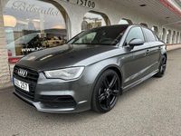 Begagnad Audi A3 S-Line 150 HK (110 kW) 2015 Grå Sedan