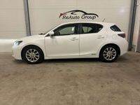 begagnad Lexus CT200h 1.8 CVT Luxury B-kamera Skinn Nyservad