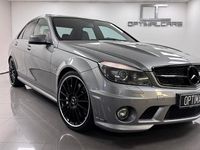 Begagnad Mercedes C63 AMG AMG 457 HK (336 kW) 2011 Silver Sedan