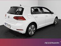 begagnad VW e-Golf 35.8 kWh Comfort Navi CarPlay 2018, Halvkombi