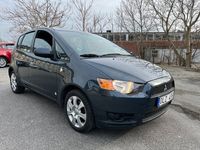 begagnad Mitsubishi Colt 5-dörrar 1.3 MPI Euro 5 automat växellåda