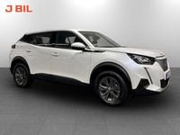 Begagnad Peugeot e-2008 Active 100 kW (136 HK) 2021 Vit SUV