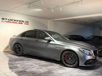 Begagnad Mercedes C63S AMG AMG 510 HK (375 kW) 2017 Grå Sedan