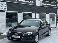 Begagnad Audi A3 Proline 150 HK (110 kW) 2018 Svart Sedan