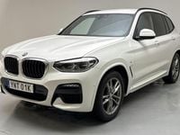Begagnad BMW X3 Performance 190 HK (139 kW) 2020 Vit SUV