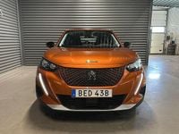 Begagnad Peugeot e-2008 Active 100 kW (136 HK) 2022 Orange SUV
