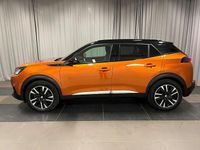 Begagnad Peugeot e-2008 GT 100 kW (136 HK) 2021 Orange SUV