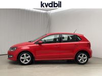 Begagnad VW Polo 85 HK (62 kW) 2011 Röd Halvkombi