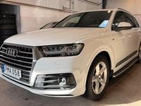 Begagnad Audi Q7 S-Line 272 HK (200 kW) 2017 Vit SUV