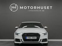 Begagnad Audi A3 Sportback S-Line 190 HK (139 kW) 2017 Vit Halvkombi