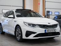 Begagnad Kia Optima Advance 205 HK (150 kW) 2020 Vit Kombi