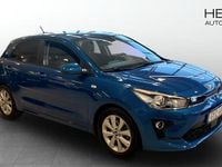 Begagnad Kia Rio Advance 101 HK (74 kW) 2021 Blå Halvkombi