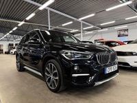 Begagnad BMW X1 xLine 190 HK (139 kW) 2016 Svart SUV