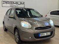Begagnad Nissan Micra Pure 80 HK (58 kW) 2013 Grå Halvkombi