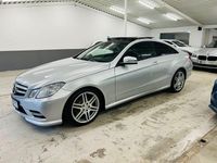 Begagnad Mercedes E220 AMG 170 HK (125 kW) 2012 Silver Sportkupé