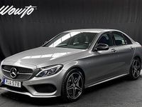 Begagnad Mercedes C450 AMG AMG 367 HK (269 kW) 2015 Palladium silver metallic Sedan