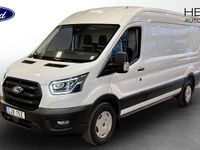 Ny Ford Transit 2026 Vit Halvkombi