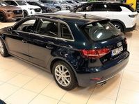 Begagnad Audi A3 Sportback Proline 184 HK (135 kW) 2019 Blå Halvkombi