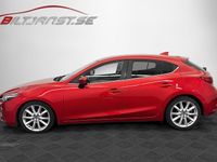 Begagnad Mazda 3 Inclusive 151 HK (111 kW) 2018 Röd Halvkombi