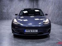 Begagnad Tesla Model 3 Performance 377 kW (513 HK) 2020 Grå Sedan