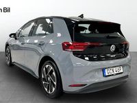 Begagnad VW ID.3 Pro Performance 150 kW (204 HK) 2022 Grå Halvkombi