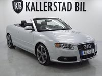 Begagnad Audi A4 Cabriolet S-Line 163 HK (119 kW) 2007 Silver Cab