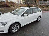 Begagnad VW Golf VII 110 HK (80 kW) 2016 Vit Kombi