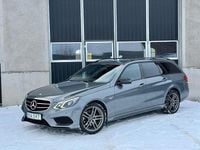 Begagnad Mercedes E220 AMG 170 HK (125 kW) 2016 Grå Kombi
