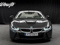 Begagnad BMW i8 Shadowline 374 HK (275 kW) 2018 Grå Sportkupé