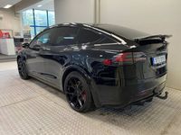 begagnad Tesla Model X Performance Raven Ludicrous Vossen Dragkrok