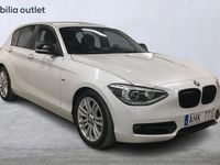 begagnad BMW 120 d 5-dörrars Sport line p sensorer M-Värmare