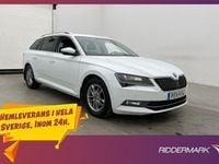 Begagnad Skoda Superb Business Line 190 HK (139 kW) 2017 Vit Kombi