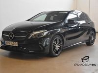 Begagnad Mercedes A180 AMG 109 HK (80 kW) 2016 Svart Halvkombi
