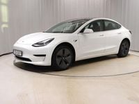 Begagnad Tesla Model 3 Standard Range Plus 239 kW (325 HK) 2020 Vit Sedan