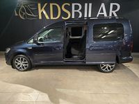 Begagnad VW Caddy Maxi Life Life 150 HK (110 kW) 2016 Mörkblå Minibuss