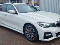 Begagnad BMW 330e M Sport 292 HK (214 kW) 2020 Vit Kombi