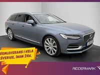 Begagnad Volvo V90 Inscription 303 HK (222 kW) 2020 Blå Kombi