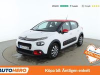 Begagnad Citroën C3 PureTech 112 HK (82 kW) 2018 Vit Sedan