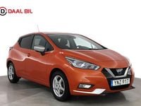 Begagnad Nissan Micra Acenta 71 HK (52 kW) 2017 Orange Halvkombi